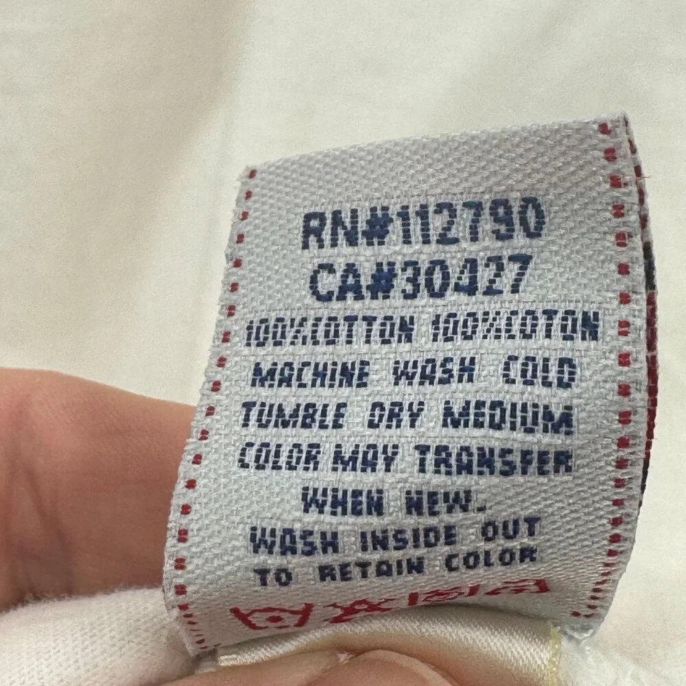 True Religion Mens 2XL White Cotton Graphic T-Shirt